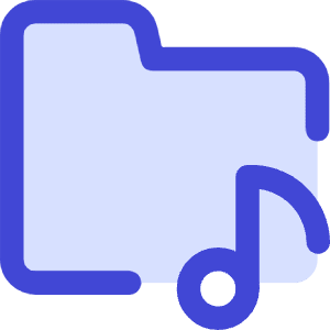 Play List Folder Icon from Core Duo - Free Set