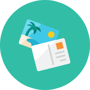 Postcard Icon from Kameleon Colors - Free Set