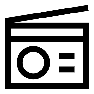 Radio Icon from Sharp Line - Free Set