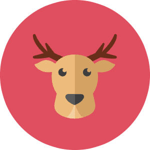 Reindeer Icon from Kameleon Colors - Free Set