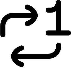 Repeat Single Icon from Flex Line - Free Set