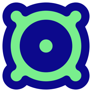 Speaker 1 Icon from Core Pop - Free Set