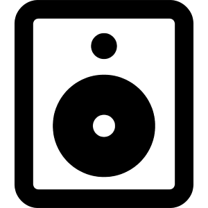 Speaker 2 Icon from Core Remix - Free Set