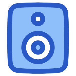 Speaker 2 Icon from Plump Duo - Free Set