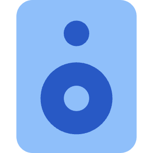 Speaker 2 Icon from Core Flat - Free Set