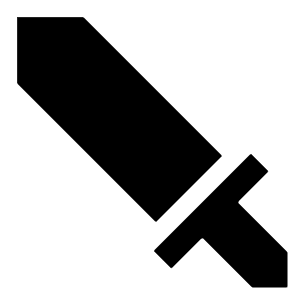 Sword Attack Icon from Sharp Solid - Free Set
