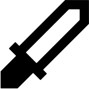 Sword Attack Icon from Sharp Remix - Free Set