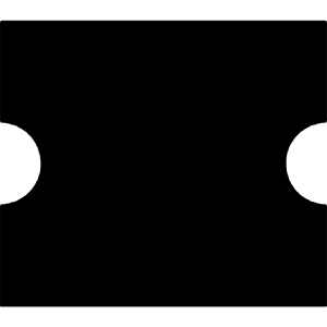 Ticket Icon from Block – Free Set