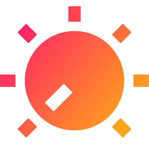 Tune Adjust Volume Icon from Sharp Gradient- Free Set