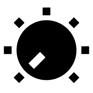 Tune Adjust Volume Icon from Sharp Solid - Free Set