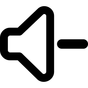 Volume Down Icon from Core Remix - Free Set