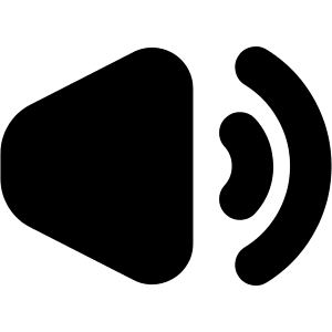 Volume High Icon from Micro Solid - Free Set