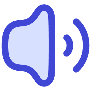 Volume Level High Icon from Flex Duo - Free Set