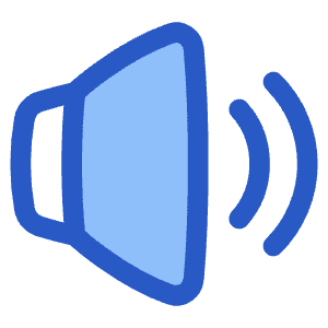 Volume Level High Icon from Plump Duo - Free Set