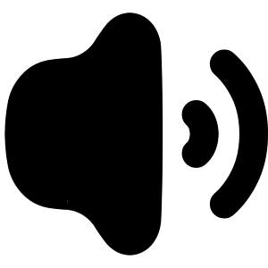 Volume Level High Icon from Flex Solid - Free Set