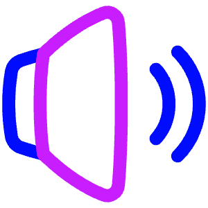 Volume Level High Icon from Plump Neon - Free Set