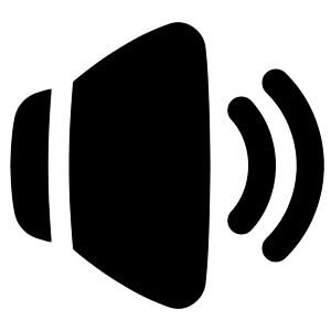 Volume Level High Icon from Plump Solid - Free Set