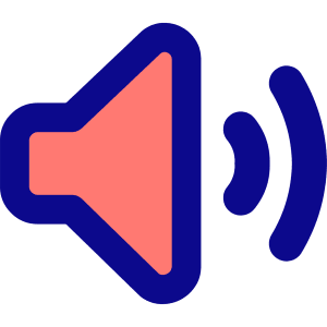 Volume Level High Icon from Core Pop - Free Set