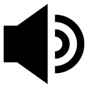Volume Level High Icon from Sharp Solid - Free Set