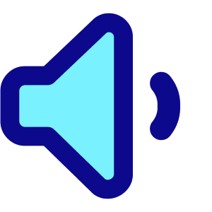 Volume Level Low Icon from Core Pop - Free Set