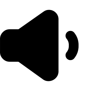 Volume Level Low Icon from Core Solid - Free Set