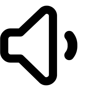 Volume Level Low Icon from Core Remix - Free Set