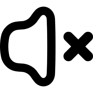 Volume Mute Icon from Flex Remix - Free Set