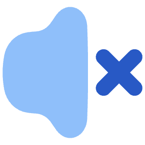 Volume Mute Icon from Flex Flat - Free Set