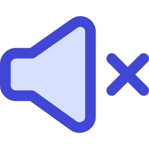 Volume Mute Icon from Core Duo - Free Set