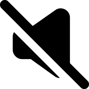 Volume Off Icon from Core Solid - Free Set