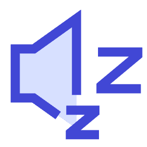 Volume Sleep Icon from Sharp Duo - Free Set