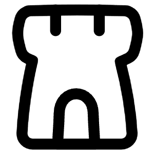 Watchtower Castle Icon from Flex Line - Free Set