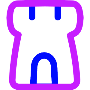 Watchtower Castle Icon from Flex Neon - Free Set