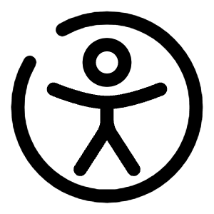 Accessibility Icon from Solar Broken Set