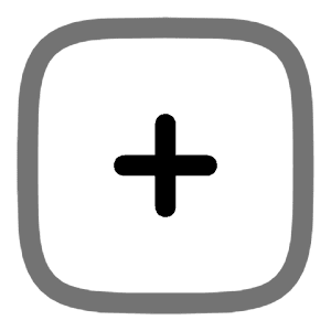 Add Square Icon from Solar Line Duotone Set