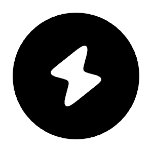 Bolt Circle Icon from Solar Bold Set