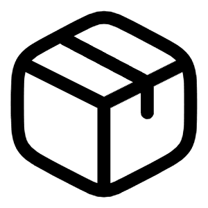 Box Icon from Solar Linear Set