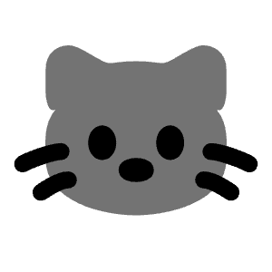 Cat Icon from Solar Bold Duotone Set