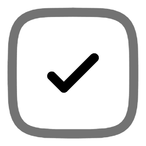 Check Square Icon from Solar Line Duotone Set