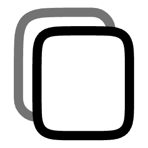 Copy Icon from Solar Line Duotone Set