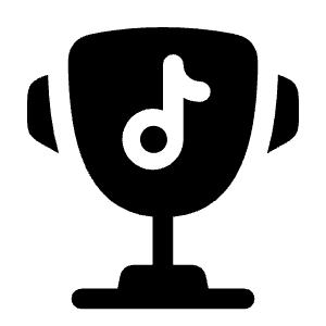 Cup Music Icon from Solar Bold Set