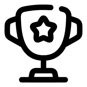 Cup Star Icon from Solar Broken Set