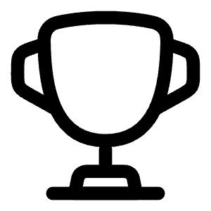 Cup Icon from Solar Linear Set