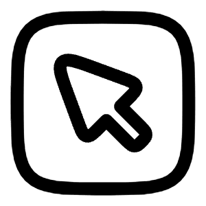 Cursor Square Icon from Solar Linear Set