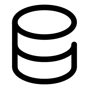 Database Icon from Solar Broken Set