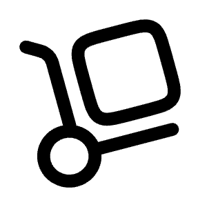 Delivery Icon from Solar Linear Set