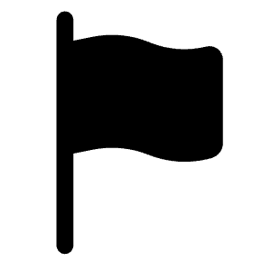 Flag Icon from Solar Bold Set