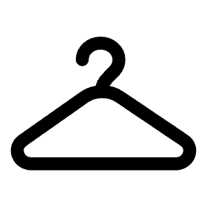 Hanger Icon from Solar Linear Set