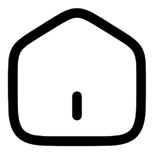 Home 2 Icon from Solar Linear Set