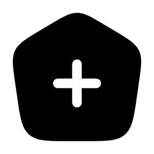 Home Add Angle Icon from Solar Bold Set